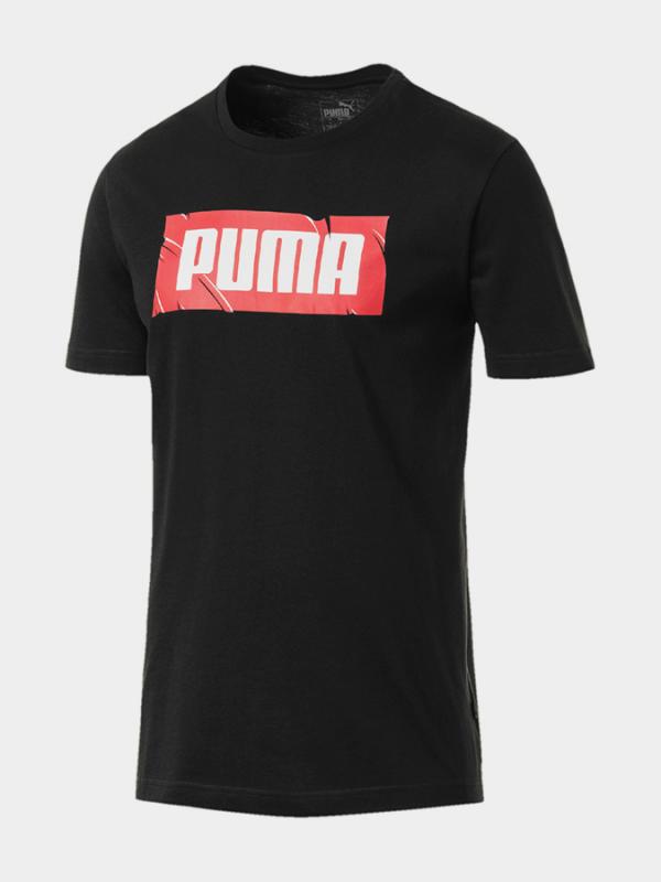 Tričko Puma Wording Tee Černá