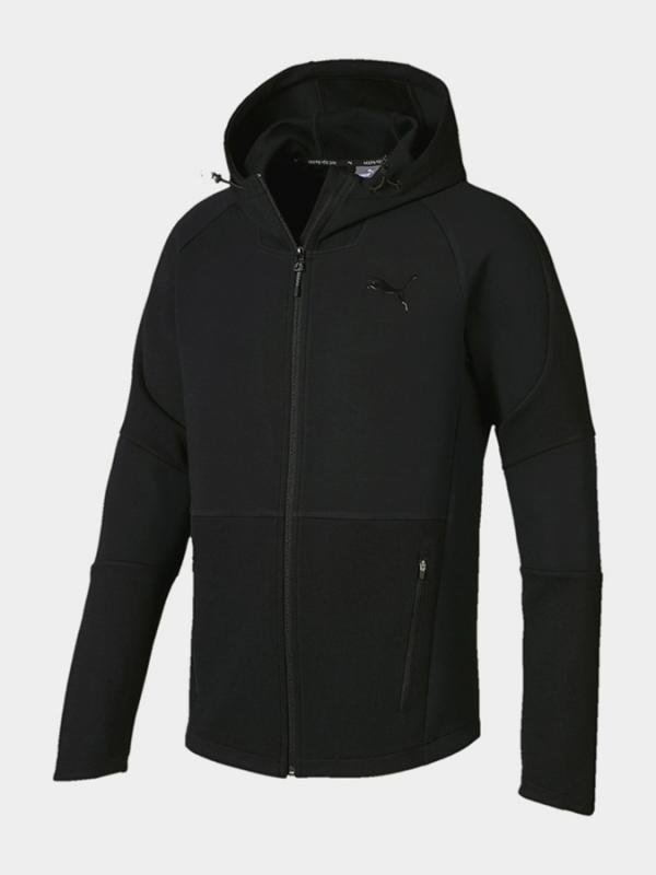 Bunda Puma Evostripe Move Hooded Jacket Černá