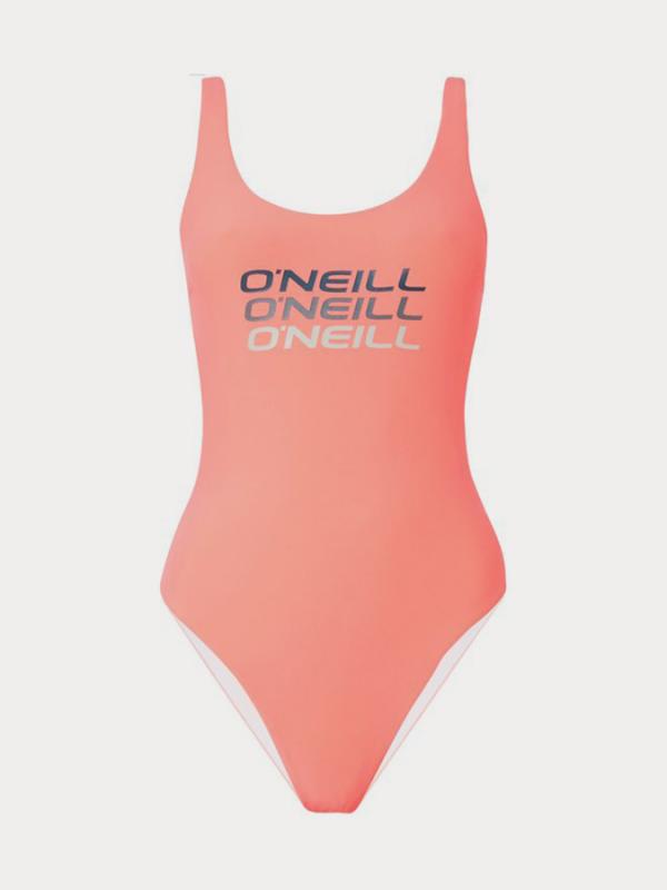Plavky O´Neill Pw Logo Tripple Swimsuit Oranžová