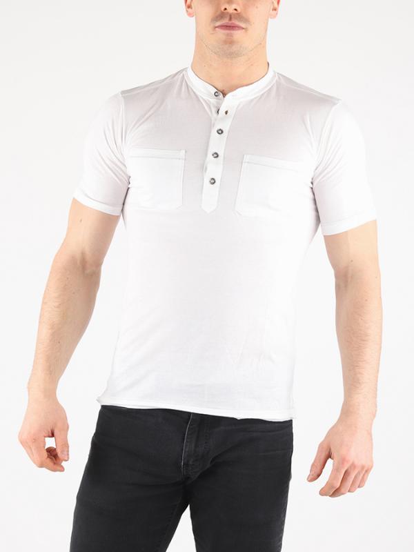 Tričko Diesel ED-T-ENIKO-RS CAMICIA Bílá
