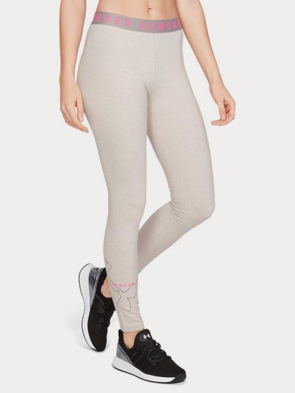 Legíny Under Armour Favorite Big Logo Legging Šedá