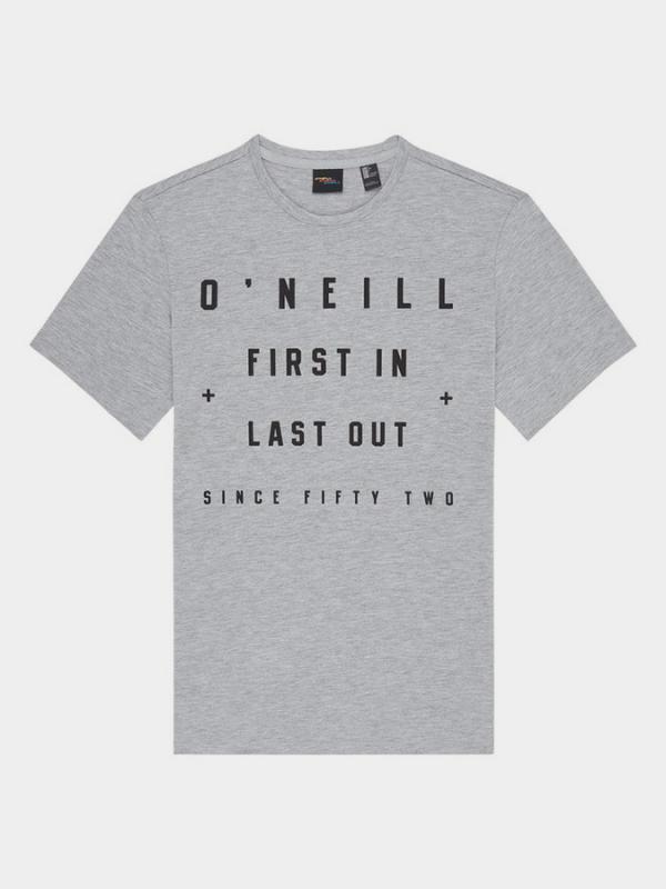 Tričko O´Neill Lm First In, Last Out T-Shirt Šedá
