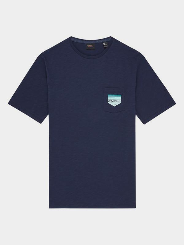 Tričko O´Neill Lm Gradient Pocket T-Shirt Modrá