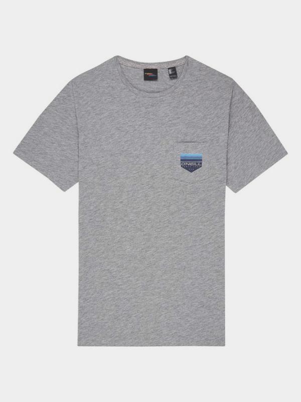 Tričko O´Neill Lm Gradient Pocket T-Shirt Šedá