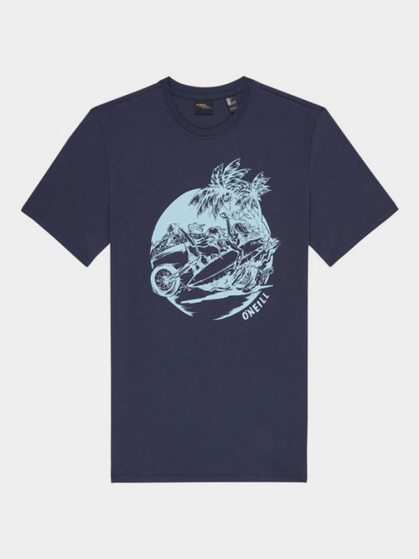 Tričko O´Neill Lm Surfer Girl T-Shirt Modrá