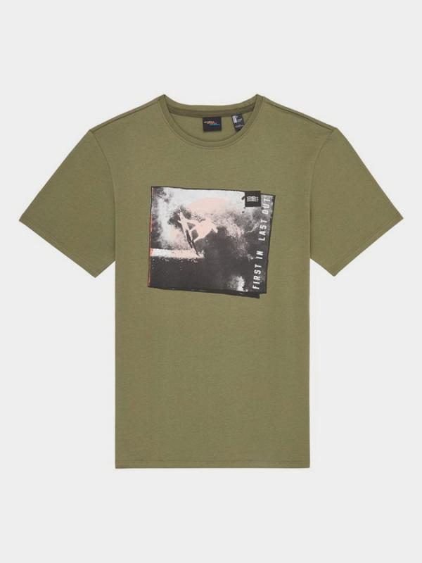 Tričko O´Neill Lm Surf T-Shirt Hnědá