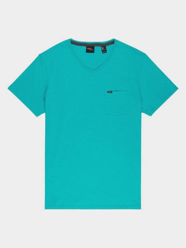 Tričko O´Neill Lm Jacks Base V Neck T-Shirt Modrá