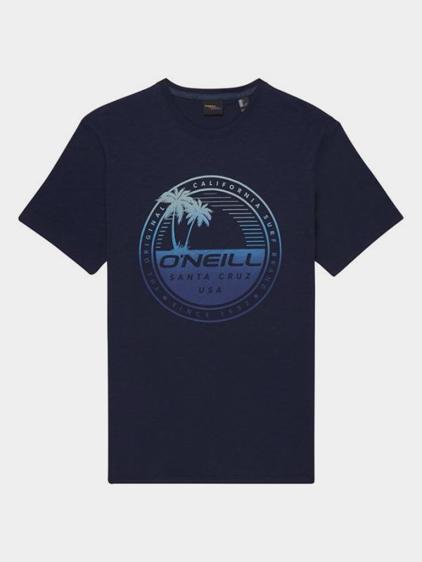 Tričko O´Neill Lm Palm Island T-Shirt Modrá
