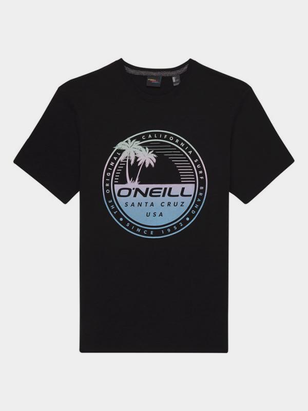 Tričko O´Neill Lm Palm Island T-Shirt Černá