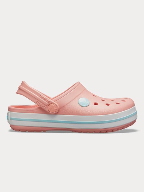 Sandály Crocs Crocband Clog K Melon/Ice Blue Růžová