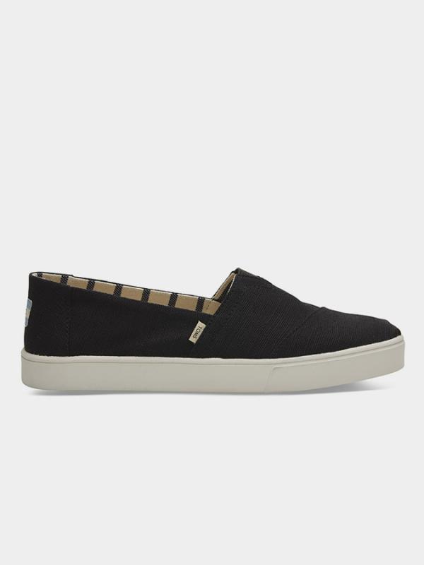 Boty Toms Black Heritage Canvas Mn Alpr Esp Černá