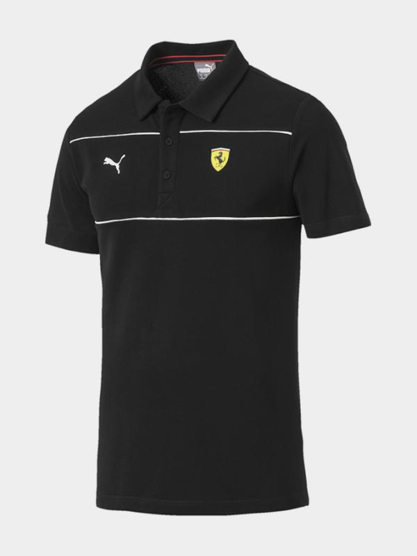 Tričko Puma SF Polo Black Černá