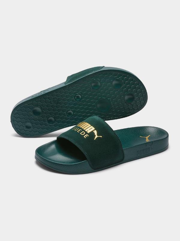 Pantofle Puma Leadcat Suede Ponderosa Pine- Team G Zelená