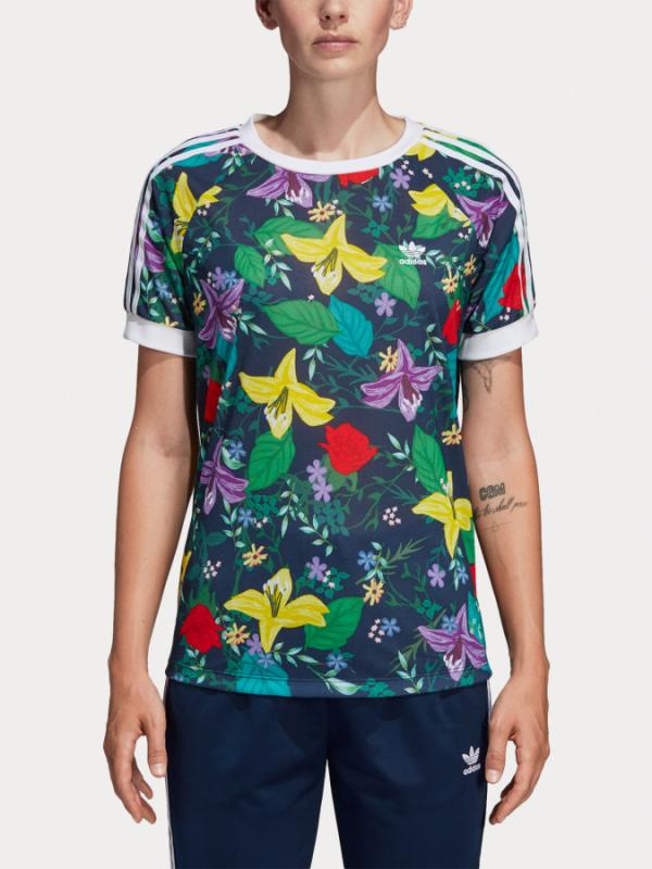 Tričko adidas Originals Graphic Tee Ss Multco Barevná