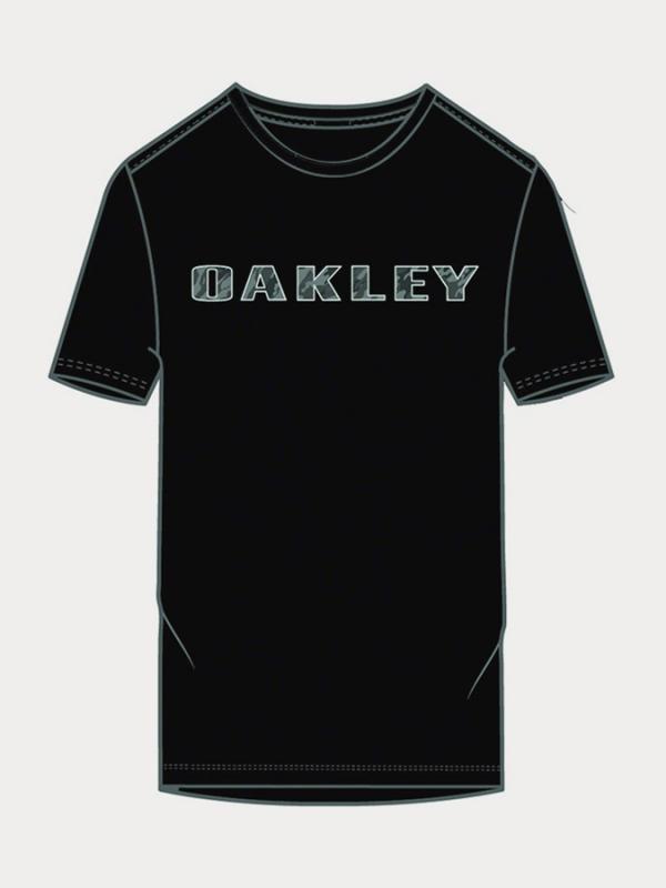 Tričko Oakley Camo Logo Tee Blackout Černá