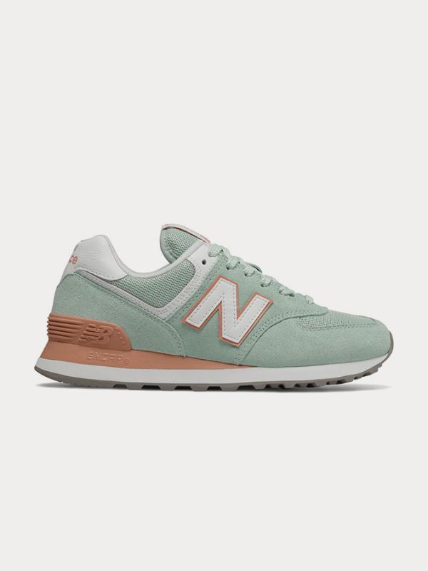 Boty New Balance WL574ESE Zelená