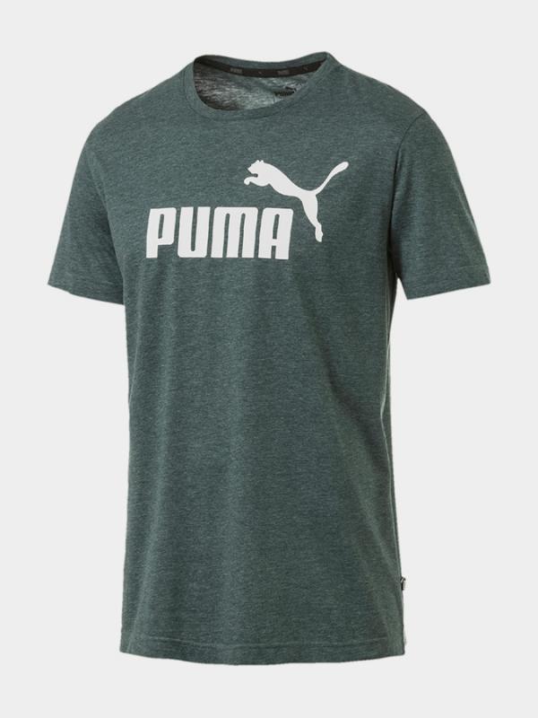 Tričko Puma Essentials+ Heather Tee Zelená