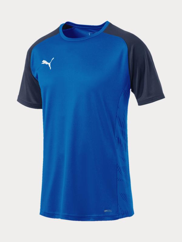 Tričko Puma Cup Sideline Tee Core Modrá