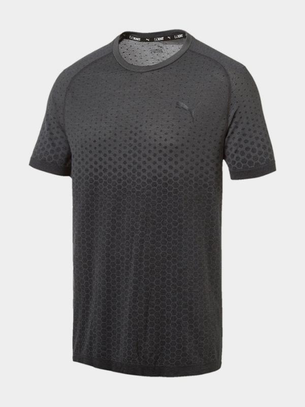 Tričko Puma Evostripe Evoknit Tee Černá