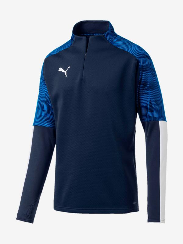 Tričko Puma Cup Training Fleece Modrá
