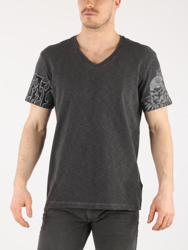 Tričko Replay M3634 T-Shirt Šedá