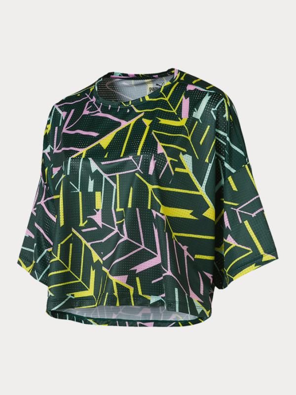 Tričko Puma Cosmictee Tz Zelená