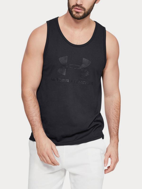Tílko Under Armour Sportstyle Logo Tank Černá