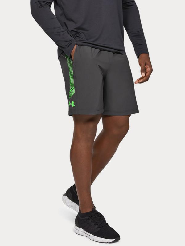 Kraťasy Under Armour Woven Graphic Short Šedá