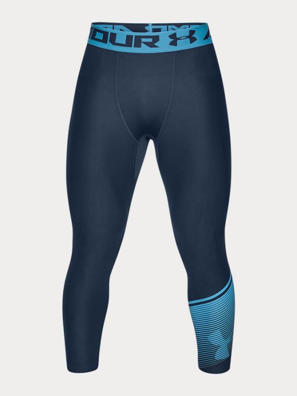 Kompresní legíny Under Armour Hg 3/4 Leg Nov Modrá