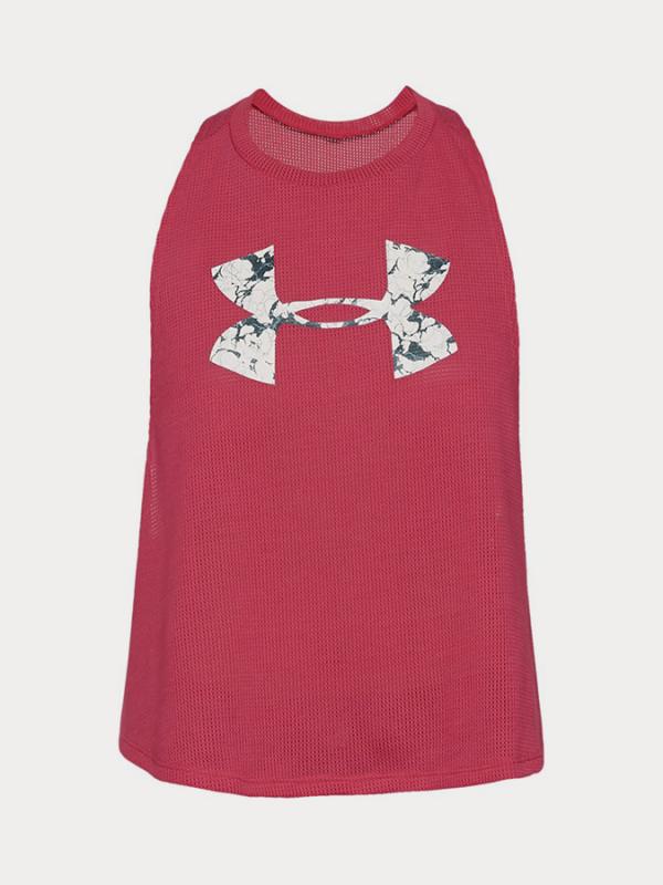 Tílko Under Armour Mesh Around Tank Růžová