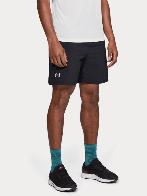 Kraťasy Under Armour Launch Sw 7\'\' Short Černá