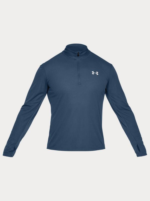 Tričko Under Armour Speed Stride 1/4 Zip Modrá