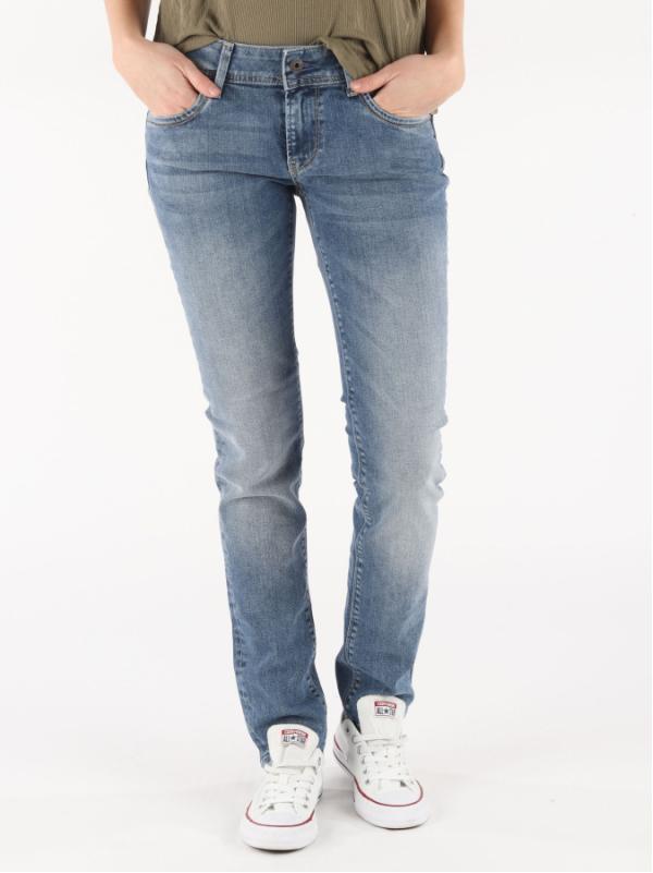 Džíny Pepe Jeans New Brooke Modrá