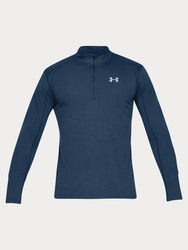 Tričko Under Armour Streaker 2.0 Half Zip Modrá