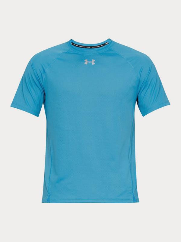 Tričko Under Armour Qlifier Shortsleeve Modrá