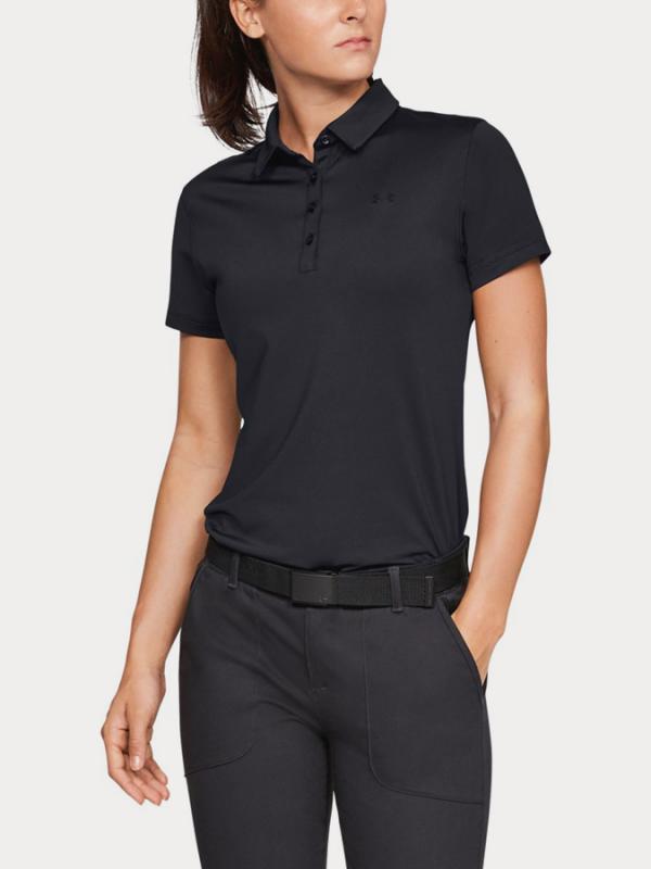 Tričko Under Armour Zinger Short Sleeve Polo Černá