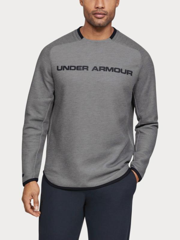 Mikina Under Armour Move Light Graphic Crew Šedá