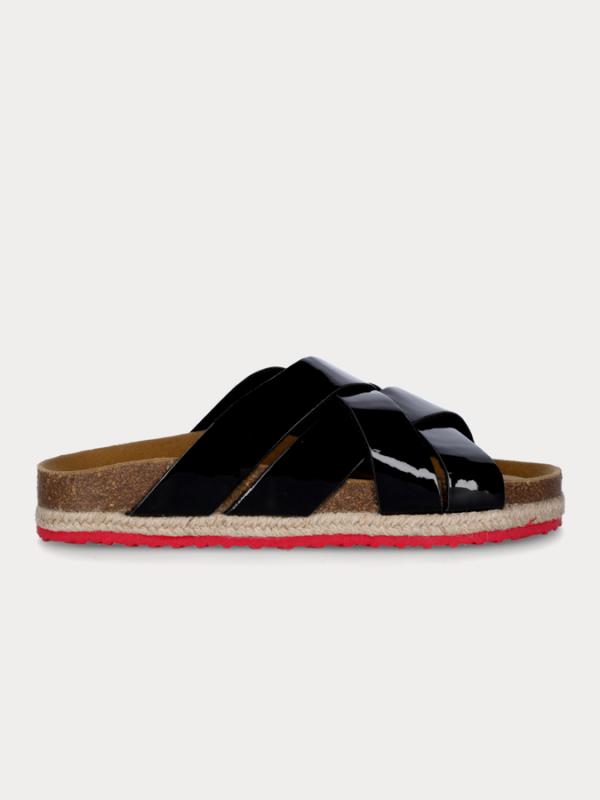 Pantofle Paez Sandal Cross Spark Black Černá
