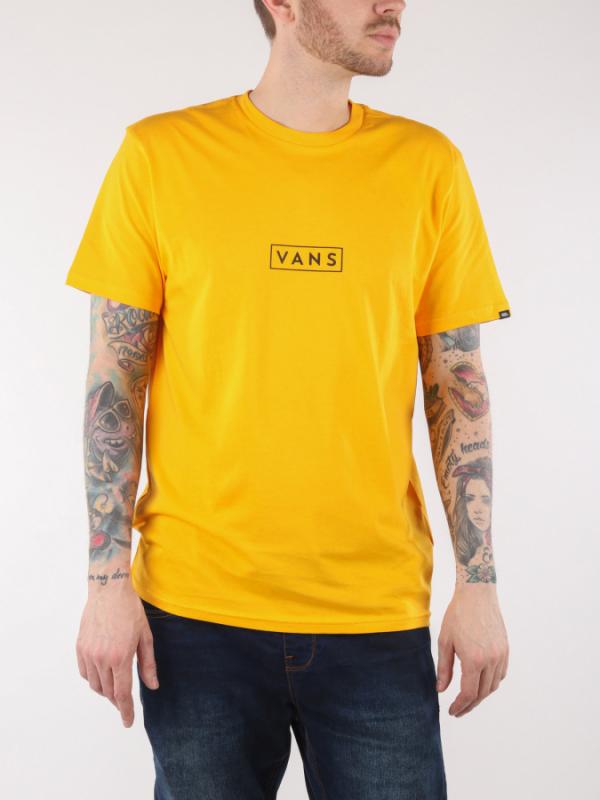 Tričko Vans Mn Easy Box Ss Gold Fusion Žlutá