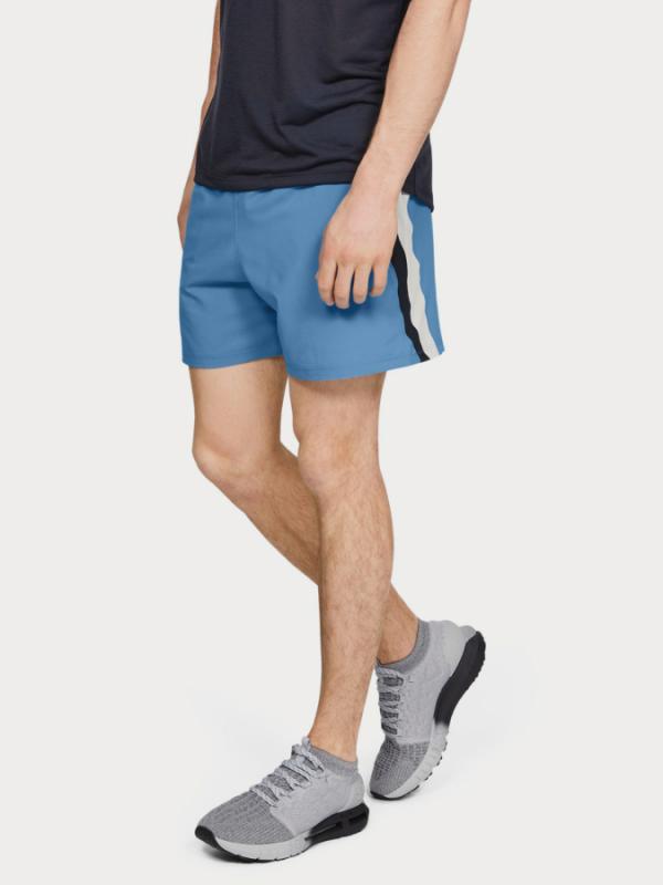 Kraťasy Under Armour Launch Sw 5\'\' Short Modrá