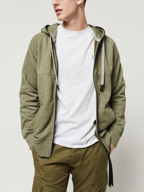 Mikina O´Neill Lm S.Cruz F/Z Hoodie Sweat Zelená