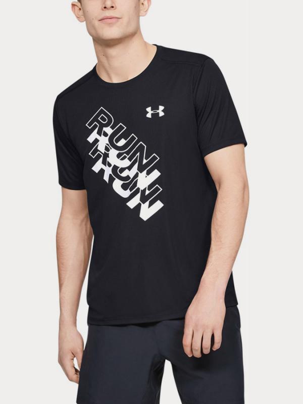 Tričko Under Armour International Run Day Gx Tee Černá