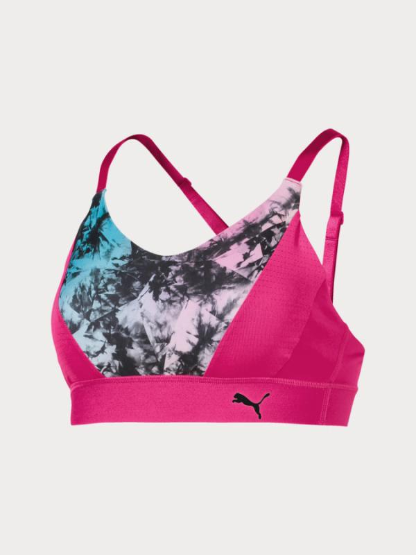 Podprsenka Puma Graphic Logo Bra M Růžová