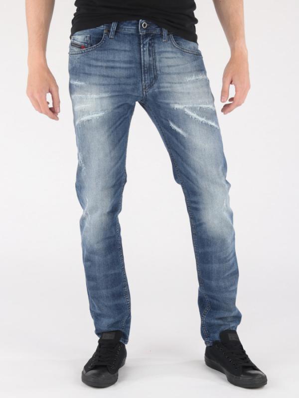 Džíny Diesel Thommer L.32 Pantaloni Modrá