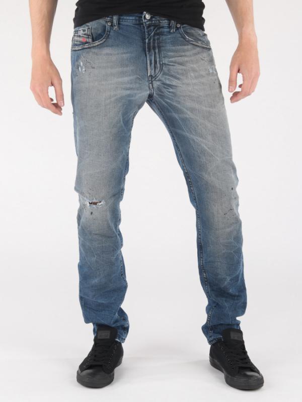 Džíny Diesel Thommer L.32 Pantaloni Modrá