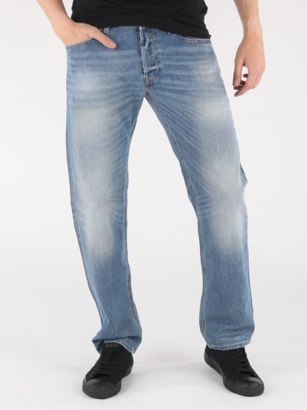 Džíny Diesel Waykee L.32 Pantaloni Modrá