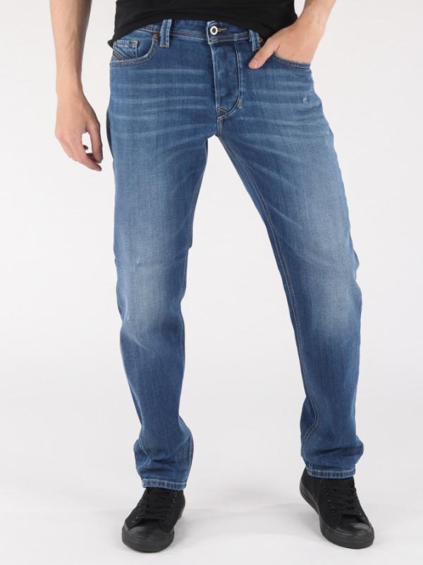 Džíny Diesel Larkee-Beex L.32 Pantaloni Modrá