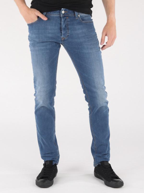Džíny Diesel Sleenker L.32 Pantaloni Modrá