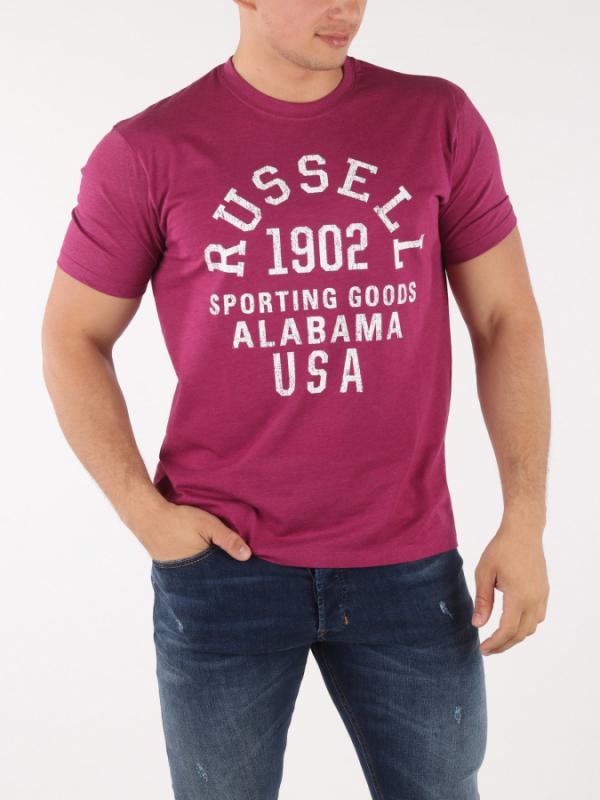 Tričko Russell Athletic RA S/S Crew Tee Červená