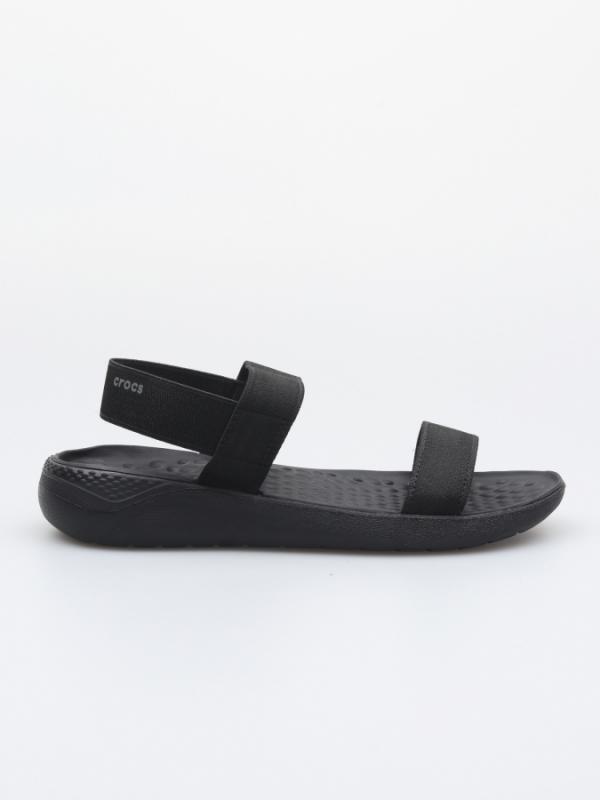 Sandály Crocs LiteRide Sandal W Black/Black Černá